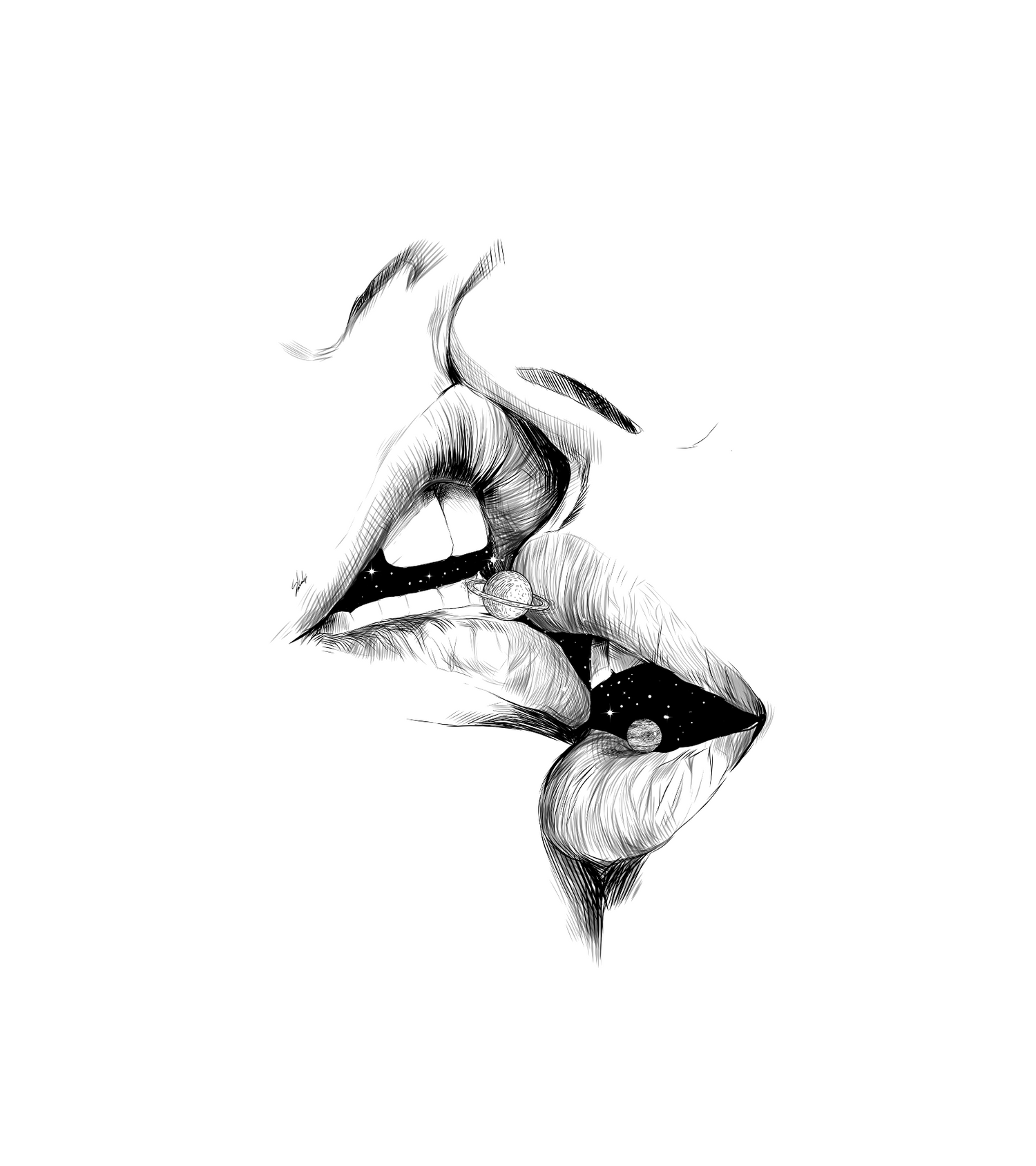The Universe kiss
