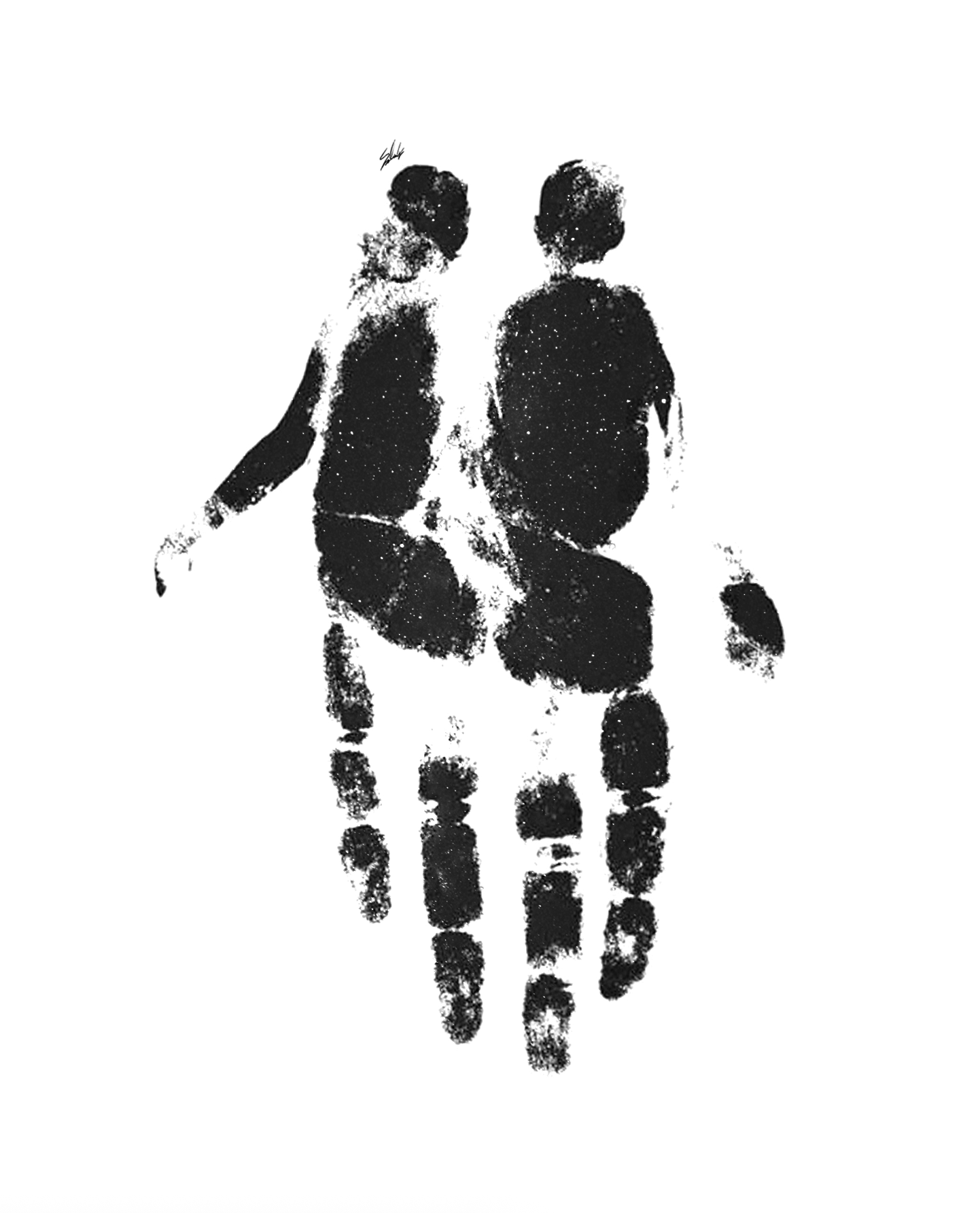 Reaching out.