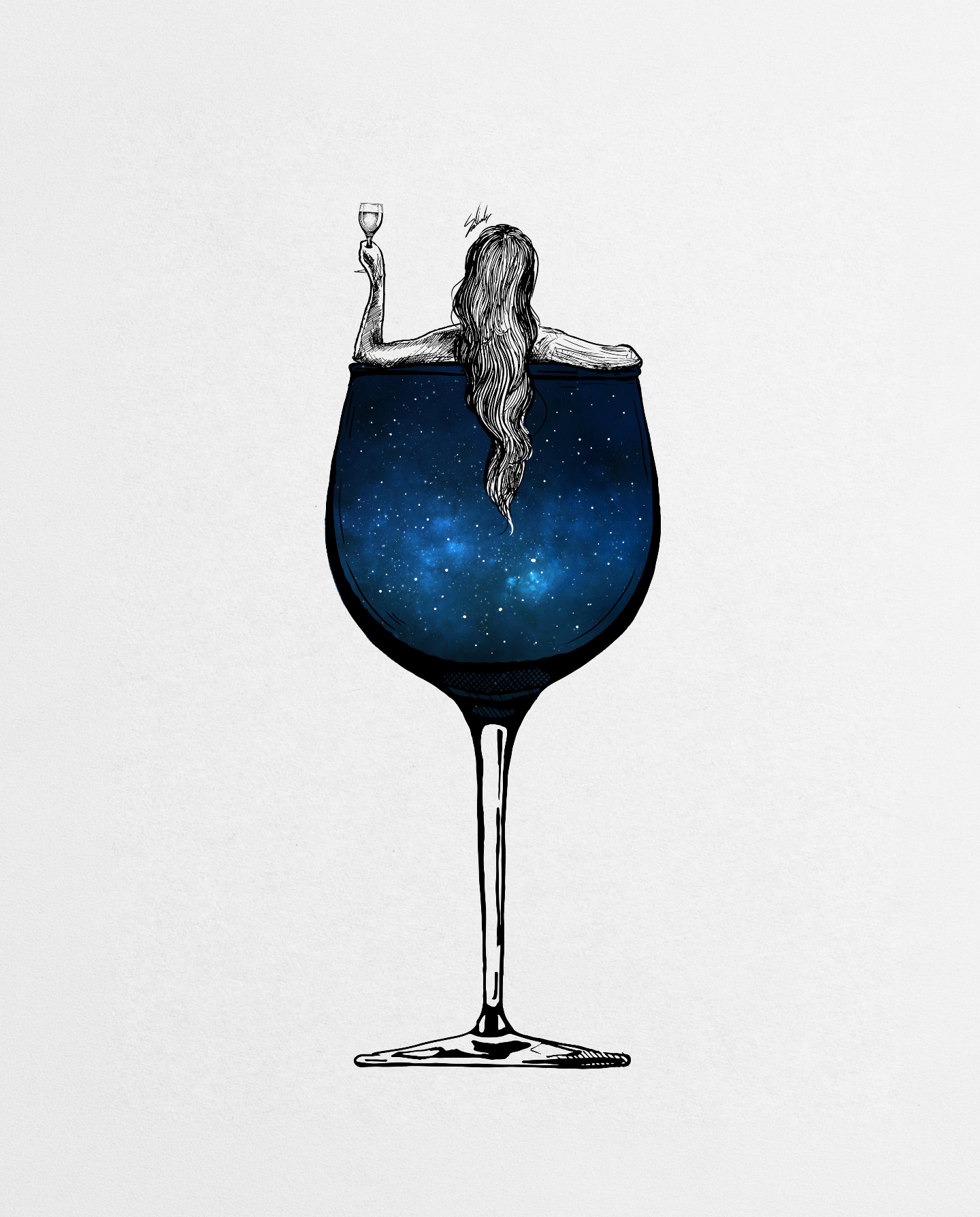 The wine night.
